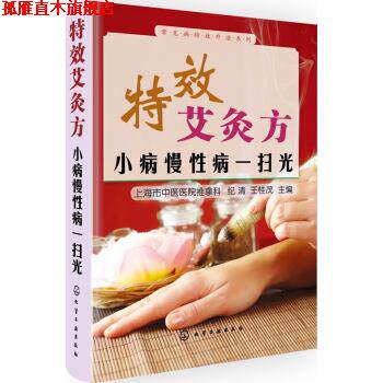 【正版书】 常见病疗法系列·艾灸方:小病慢一扫光 上海市中医医院推拿科,纪清,王桂茂 编 化学工业出版社