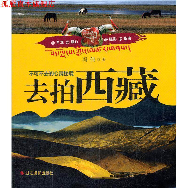 【正版书】 去拍西藏 冯伟著 浙江摄影出版社