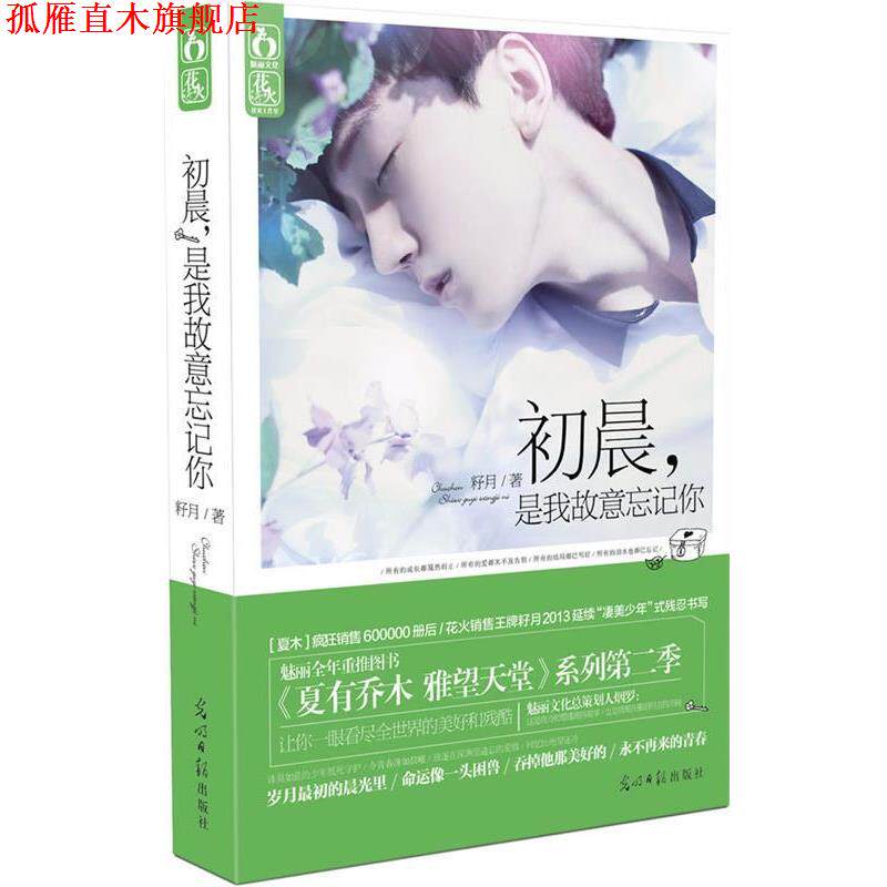 【正版书】 初晨,是我故意忘记你 籽月 光明日报出版社