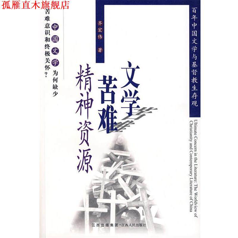 【正版书】 文学·苦难·精神资源 齐宏伟 著 江西人民出版社
