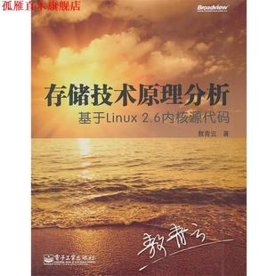 存储技术原理分析：基于Linux 2.6内核源代码 敖青云 电子工业出版 书 著 社 正版