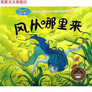 【正版书】 风从哪里来 孙静 编,吴飞 绘 长江出版社