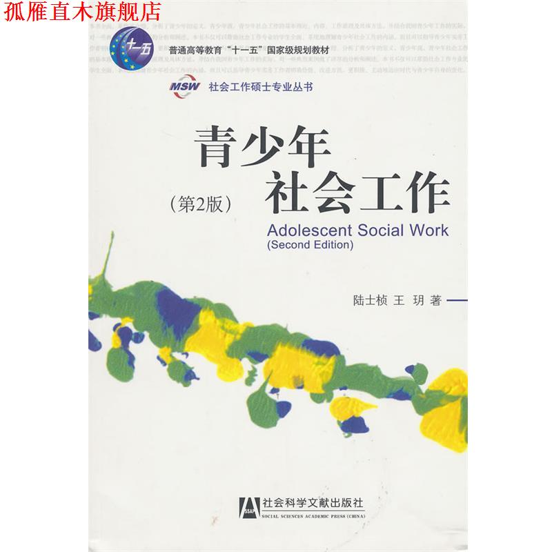 【正版书】 青少年社会工作 陆士桢 王h 社会科学文献出版社