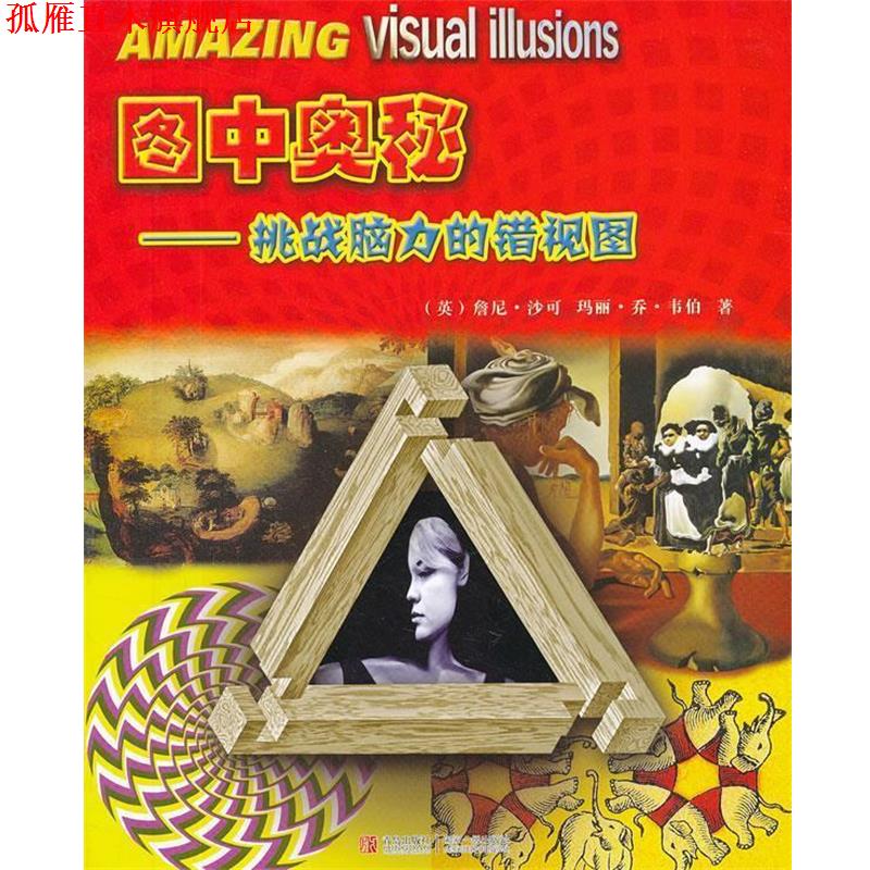 【正版书】 图中奥秘—挑战脑力的错视图 (英)沙可,韦伯 著,赵晓萌,杨帆 译 青岛出版社