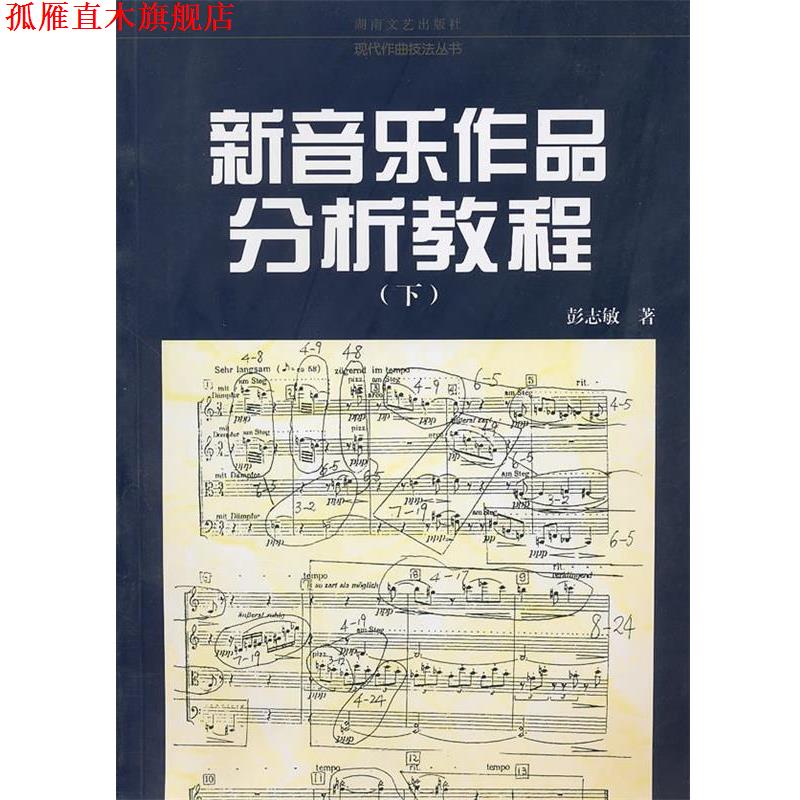 【正版书】 新音乐作品分析教程 彭志敏　著 湖南文艺出版社