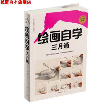 【正版书】 绘画自学三月通 达夫,叶红婷,刘姝 编著 中国华侨出版社