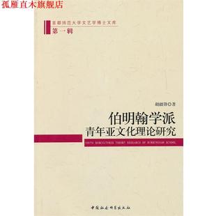 【正版书】 伯明翰学派-青年亚文化理论研究-辑 胡疆锋 著 中国社会科学出版社