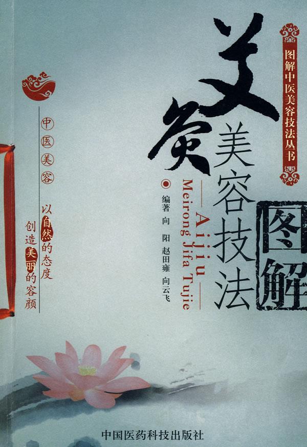 【正版书】 艾灸美容技法图解 向阳,赵田雍,向云飞 编著 中国医药科技出版社