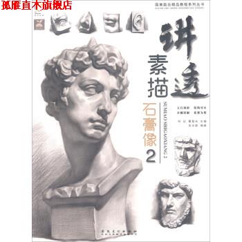 【正版书】 讲透素描石膏像2 国美励志精品教程系列丛书 吴正聪著,祁达,霍星光 编 安徽美术出版社