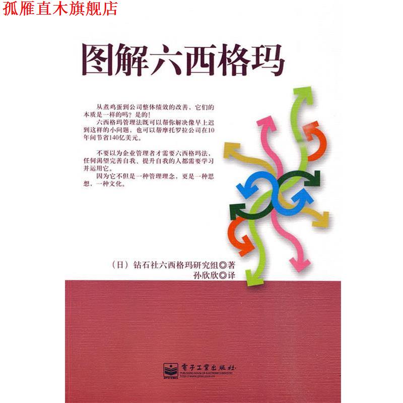 【正版书】 图解六西格玛 孙欣欣 电子工业出版社
