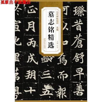 【正版书】 历代碑帖精粹·北魏墓志铭精选 杜浩 编 安徽美术出版社