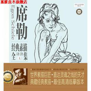 【正版书】 席勒经典素描全集·典藏版:人物景物卷 孙力 著 中国青年出版社