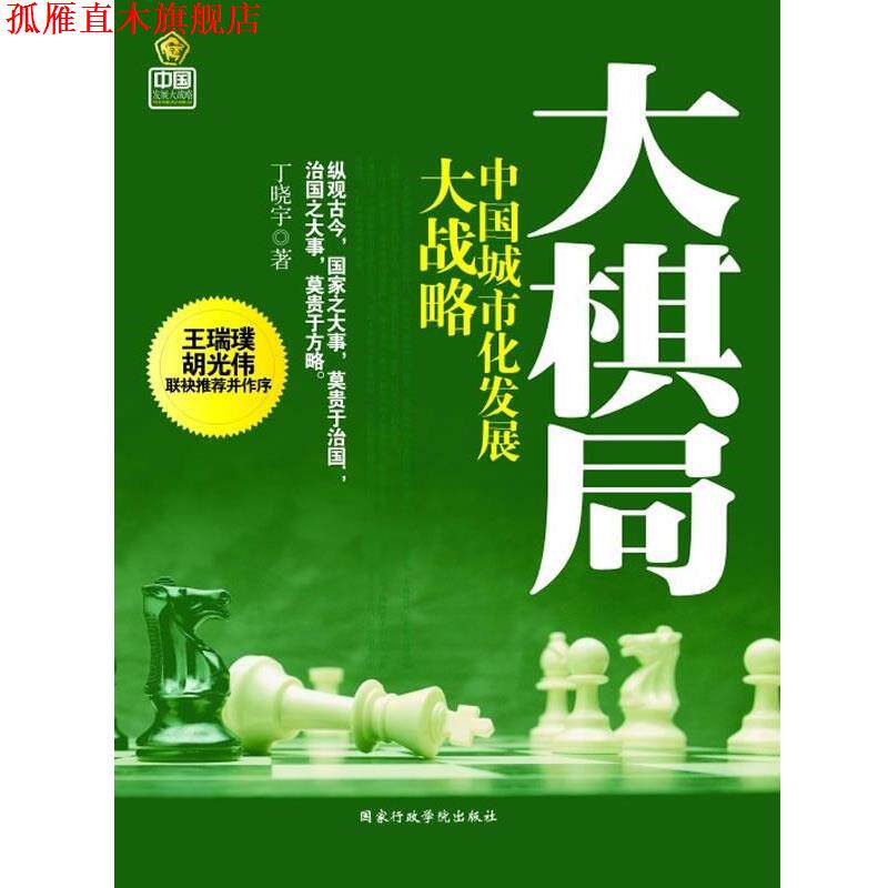 【正版书】 大棋局---中国城市发展大战略 丁晓宇 国家行政学院出版社