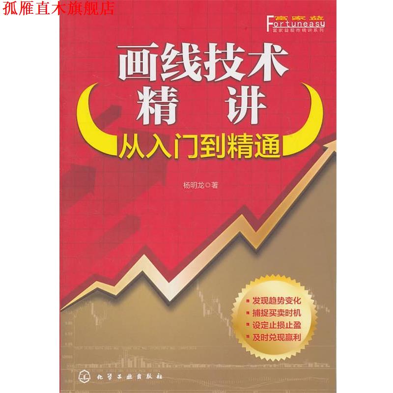 【正版书】 富家益股市精讲系列--画线技术精讲:从入门到精通 杨明龙　著 化学工业出版社