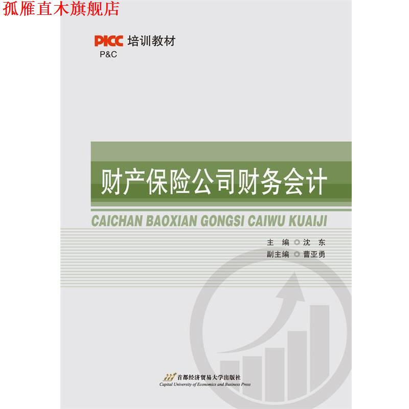 【正版书】 财产保险公司财务会计 沈东 首都经济贸易大学出版社