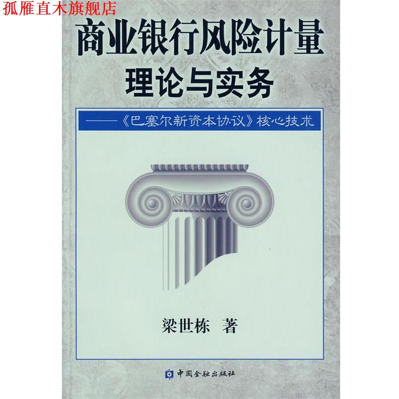 【正版书】 商业银行风险计量理论与实务—《巴塞尔新资本协议》核心技术 梁世栋　著 中国金融出版社
