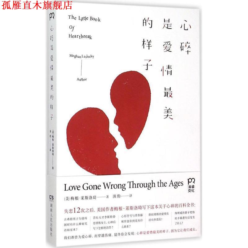 【正版书】 心碎是爱情的样子 [美]梅根·莱斯洛琦 湖南人民出版社