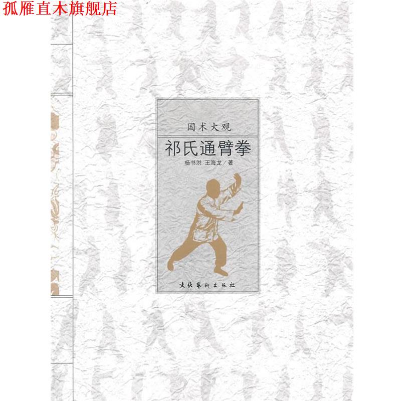 【正版书】 国术大观—祁氏通臂拳 杨书洪,王海龙 文化艺术出版社