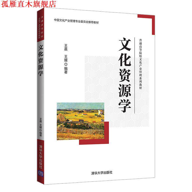 【正版书】 文化资源学 王晨,王媛 清华大学出版社