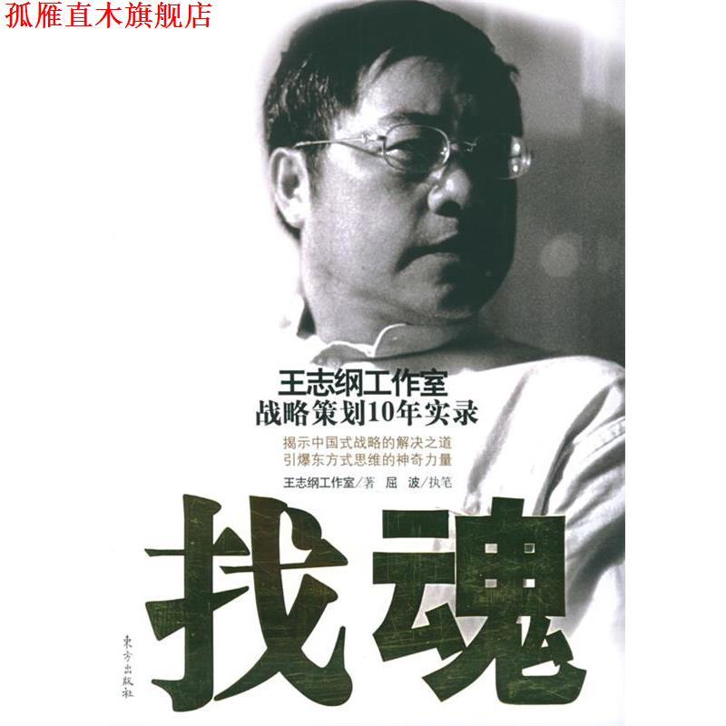 【正版书】 找魂 王志纲工作室 东方出版社