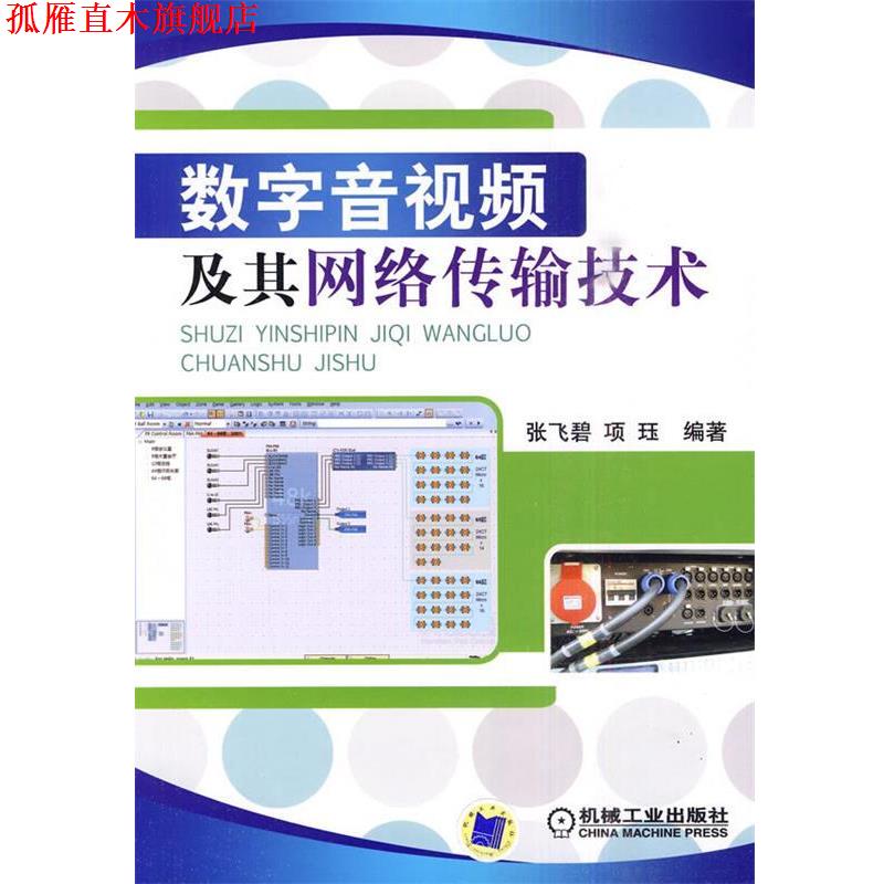 【正版书】 数字音视频及其网络传输技术 张飞碧,王珏 编著 机械工业出版社