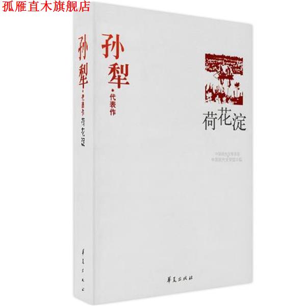 【正版书】 孙犁代表作 荷花淀 孙犁 华夏出版社