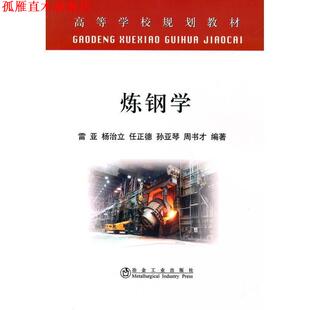 【正版书】 炼钢学 雷亚 冶金工业出版社