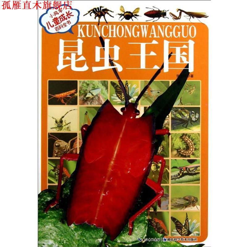 【正版书】 昆虫王国-小风车儿童成长百科全书 张卫红 湖北科学技术出版社