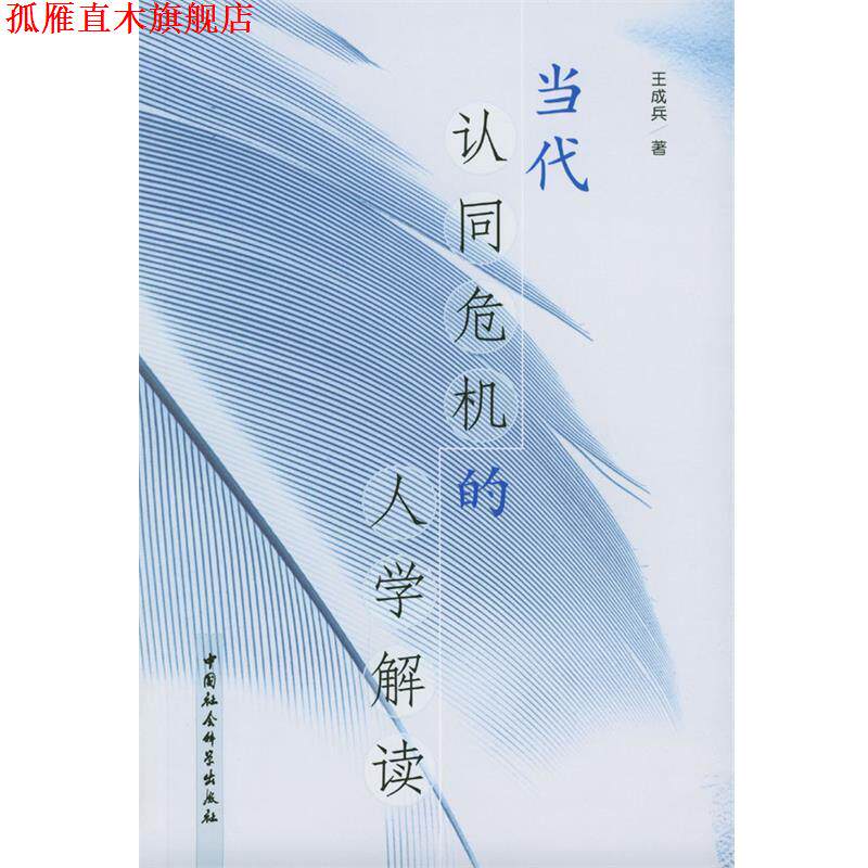 【正版书】 当代认同危机的人学解读 王成兵 著 中国社会科学出版社