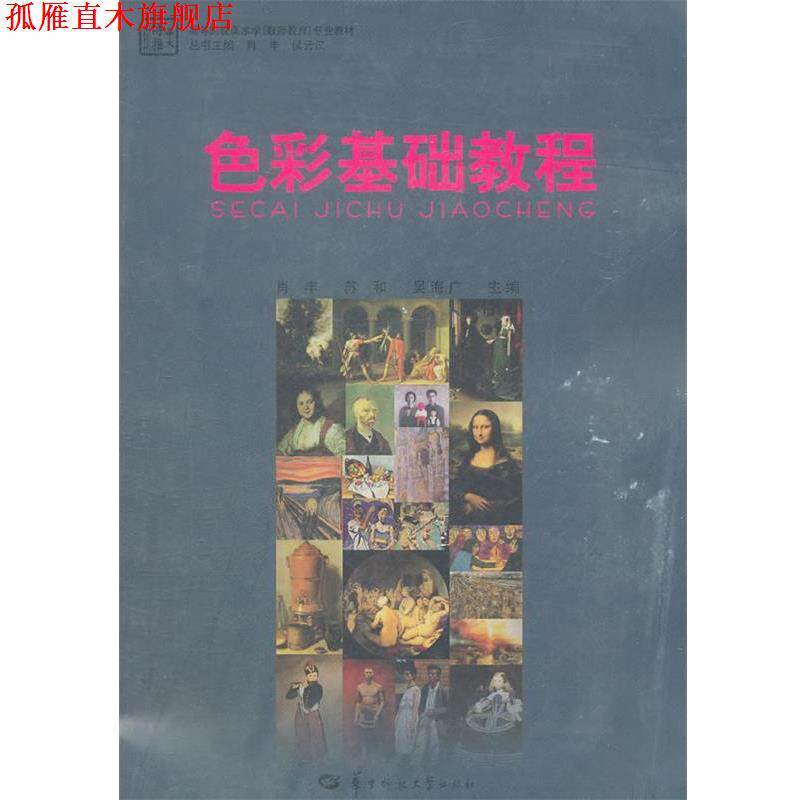 【正版书】 色彩基础教程 肖丰,苏和,吴海广 主编 华中师范大学出版社