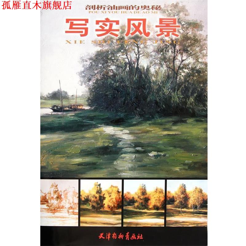 【正版书】 剖析油画的奥秘--写实风景 林彩君 绘 天津杨柳青画社