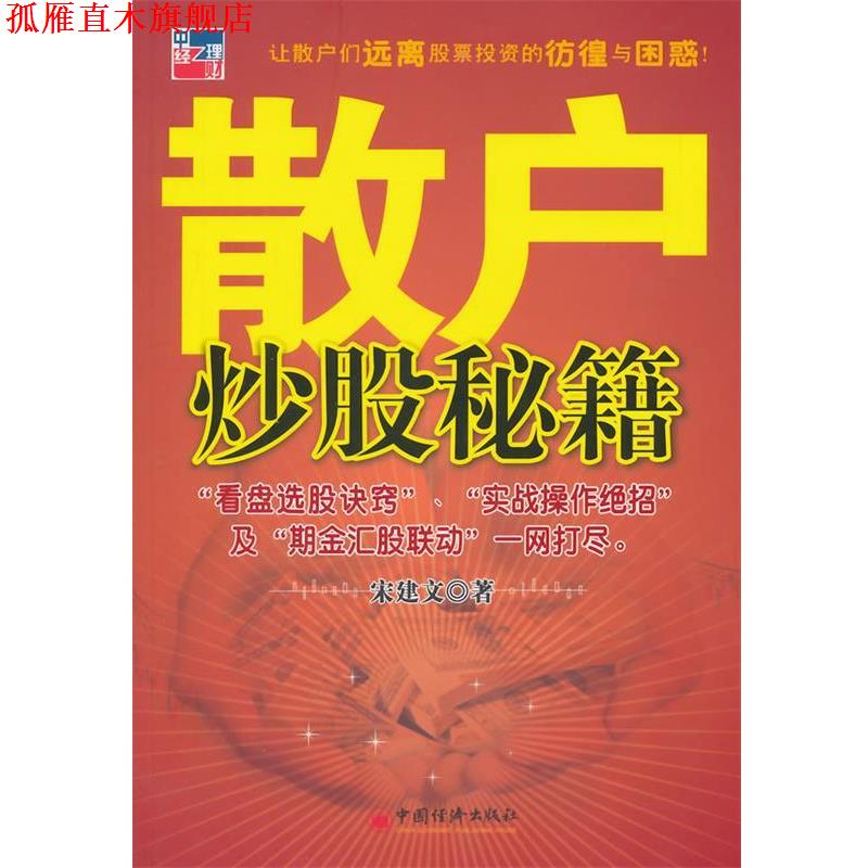 【正版书】 散户炒股秘籍 宋建文 著 中国经济出版社