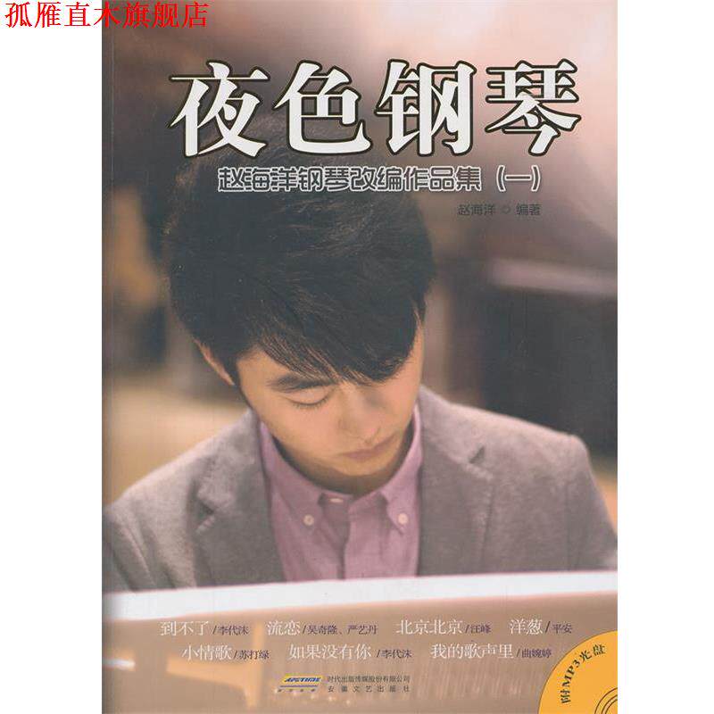 【正版书】 夜色钢琴 赵海洋 安徽文艺出版社
