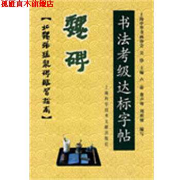 【正版书】 魏碑-书法考级达标字贴:北魏张猛龙碑临习指南 上海中华书画协会 主编 上海科学技术文献出版社