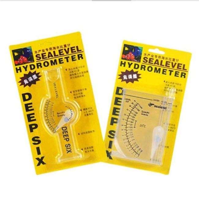 高精度盐度表海水密度计比重计产养殖海鲜鱼缸水族箱盐度计咸度计 风享购