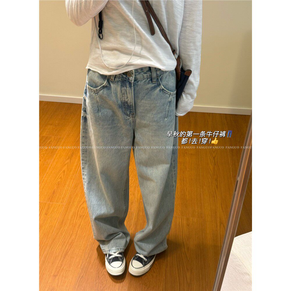 “雅痞”复古重工水洗泛