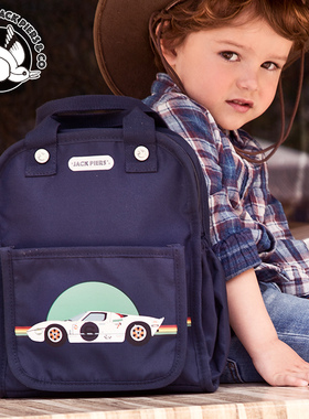 JACK PIERS幼儿园入学书包男孩女孩儿童宝宝一年级英伦JP包2025
