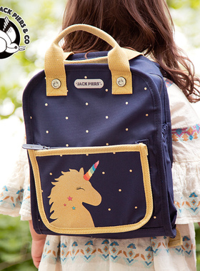 JACK PIERS幼儿园入学书包男孩女孩儿童宝宝一年级2025波卡独角兽