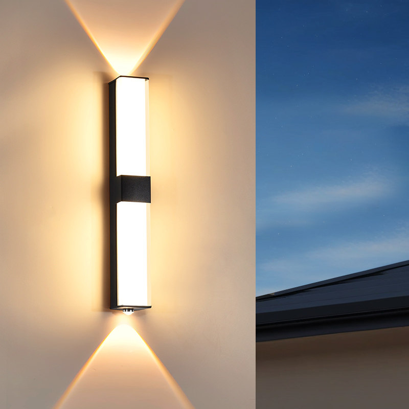 户外壁灯防水上下发光门柱灯简约室外洗墙灯别墅大门两侧柱子射灯,家装灯饰光源,户外壁灯,淘宝优惠券,粉丝福利购,淘宝优惠卷