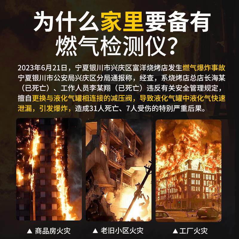 新款燃气测漏仪有限空间可燃气体检测仪漏气报警器便携式天然包邮