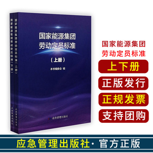 国家能源集团劳动定员标准(上下册) 应急管理出版社