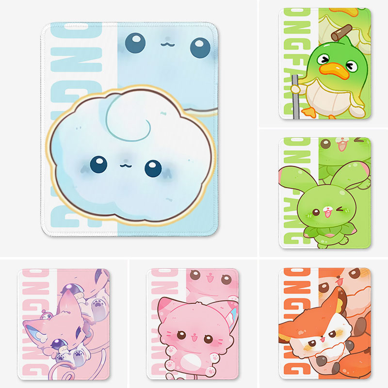 蛋仔派对神奇艾比鼠标垫小号电脑垫子高颜值锁边加厚游戏电竞定制