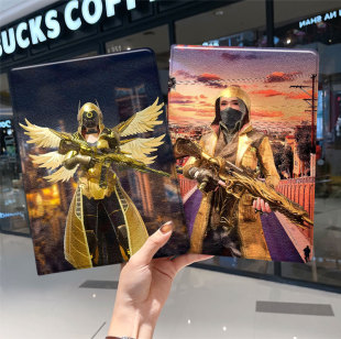 和平精英ipad10保护套pro2024款 11寸5苹果air7平板mini6壳4迷你3适用2三折1带笔槽2018九8第9代2020游戏2021