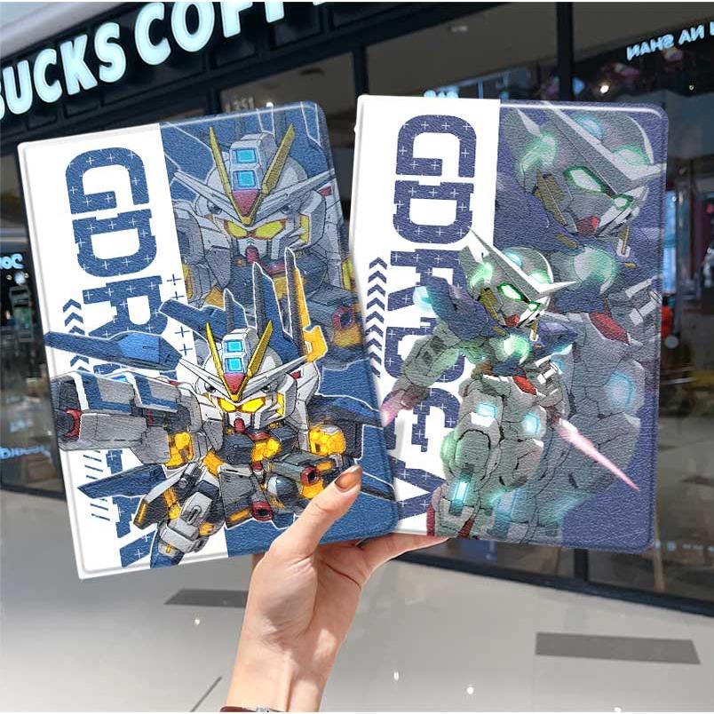 高达ipad10保护套pro2024款11寸5苹果air7平板mini6壳4迷你3适用2三折2020带笔槽8第9代2021周边2018机甲男生