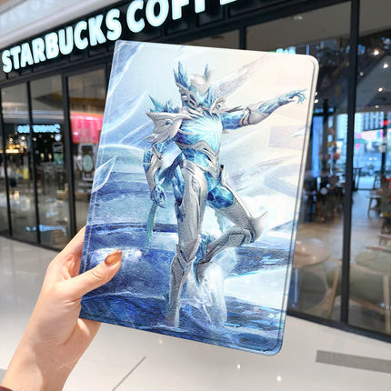 和平精英ipad10保护套pro2024款11寸5苹果air7平板mini6壳4迷你3适用2三折1带笔槽2018九8第9代2020冷魅冰骑