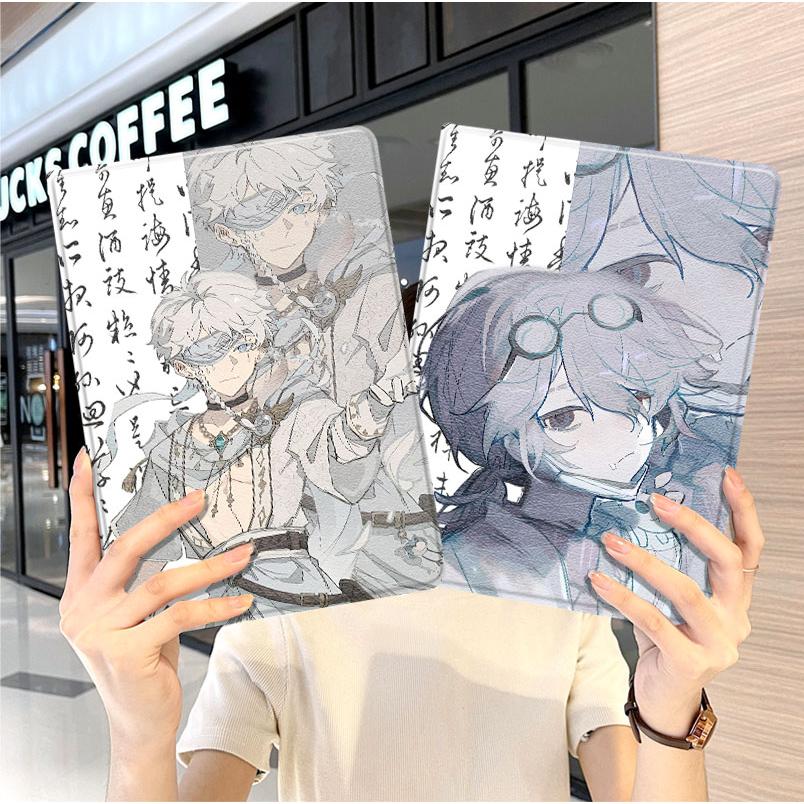 第五人格华为平板matepad11保护套5s壳air12约瑟夫v8pro外壳8荣耀9m6带笔槽x8小米7/6三折5pro适用6s红米2024