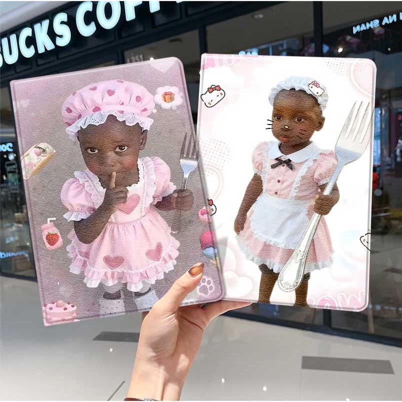 非洲十二少ipad10保护套pro2024款11寸5苹果air7平板mini6壳4迷你3适用2三折2020带笔槽8第9代2021恶搞怪2018