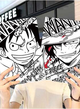 海贼王路飞ipad10保护套pro2024款11寸5苹果air7平板mini6壳4迷你3适用2三折2020带笔槽8第9代2021男女生2018