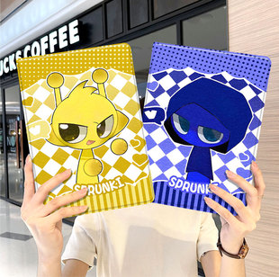 节奏盒子ipad10保护套pro2024款11寸5苹果air7平板mini6壳4迷你3适用2三折带笔槽8第9代2020联名2018周边2021