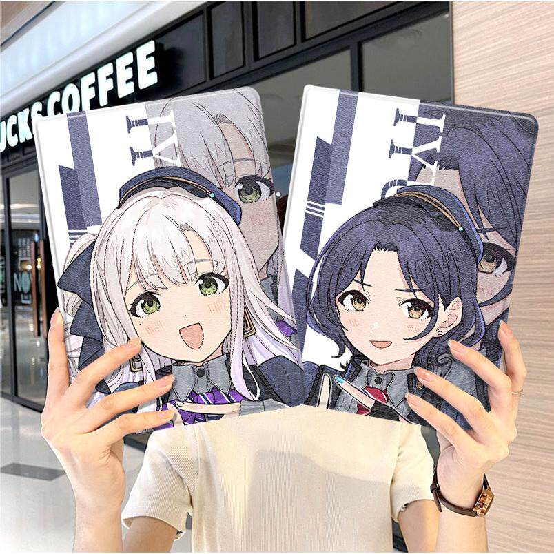 哭泣少女乐队2024款ipad10保护套pro2018苹果mini5外套ipod9迷你4壳air6适用2平板3带笔槽十7第8代ioad三折九
